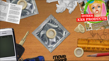 An interactive Flash front page at CashewBoy.com was part of the RTA campaign. The site is tasteless in the extreme, featuring pubic hair, tissues, and miniature condoms, plus a link to allow people to send tasteless emails that point to the site. 
