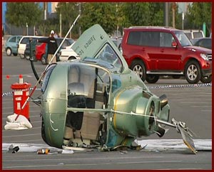 Helicopter crash Dreamworld joy ride