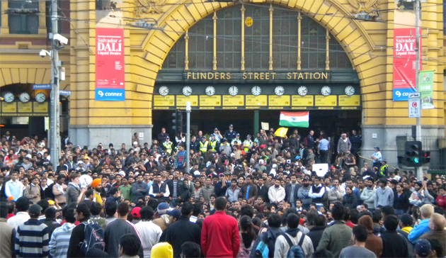 Indian protests in Melbourne- Jonar Nader