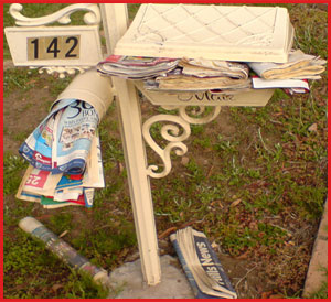 Stuffed mail box- Jonar Nader