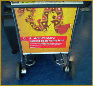 Vodafone airport trolley ad- Jonar Nader